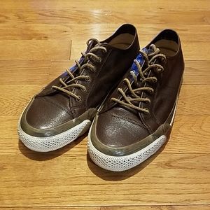 Frye Greene Low Lace-SVL Sneakers Mens Size 10.5